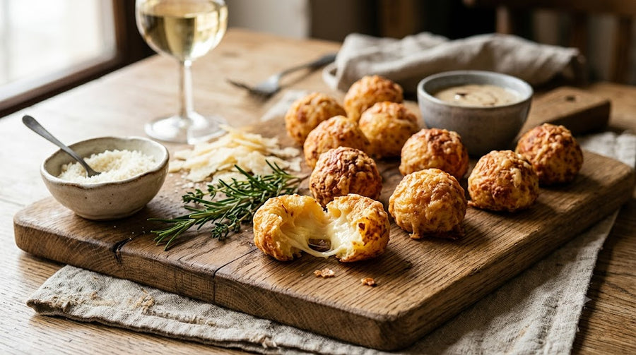 Sfere di parmigiano: snack salato e proteico con soli 2 ingredienti