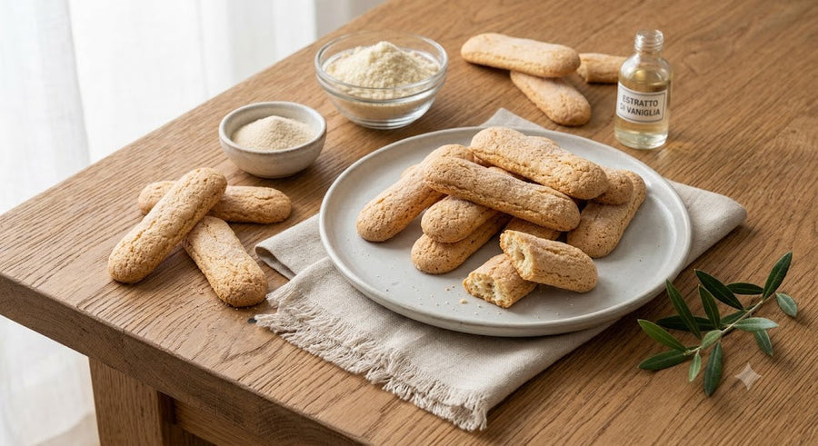 Savoiardi keto senza zucchero: ricetta biscotti low carb facili