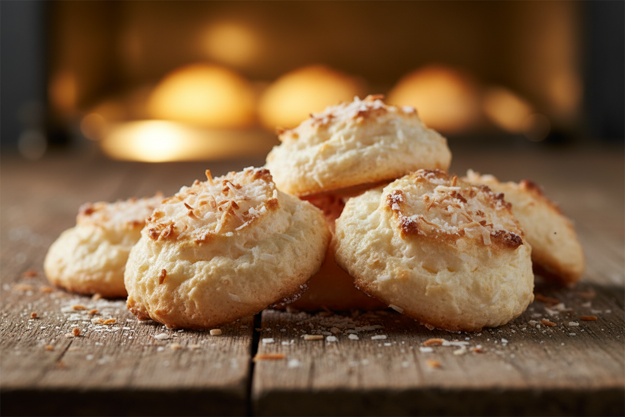 Biscotti al cocco keto: ricetta veloce con 3 ingredienti