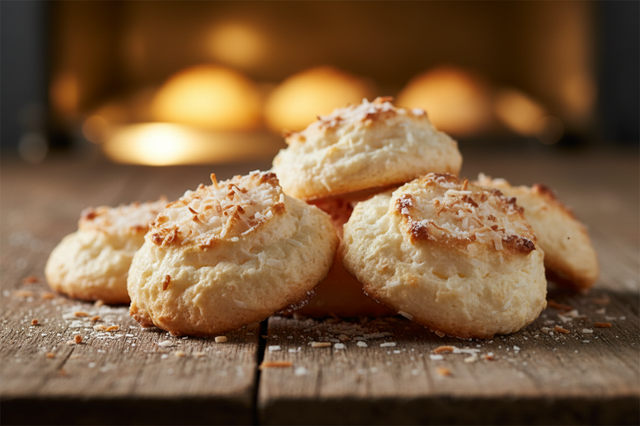 Biscotti al cocco keto: ricetta veloce con 3 ingredienti