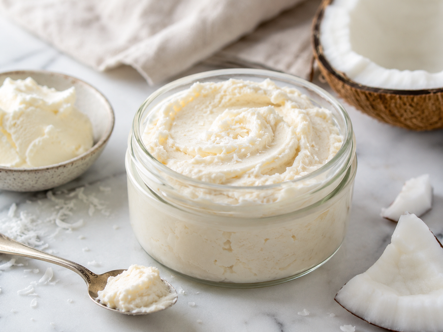 Crema spalmabile al cocco keto: ricetta facile senza zucchero