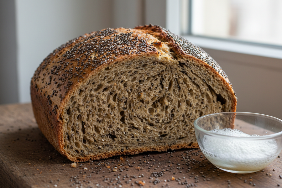Pane keto veloce: ricetta proteica senza glutine con 2 ingredienti