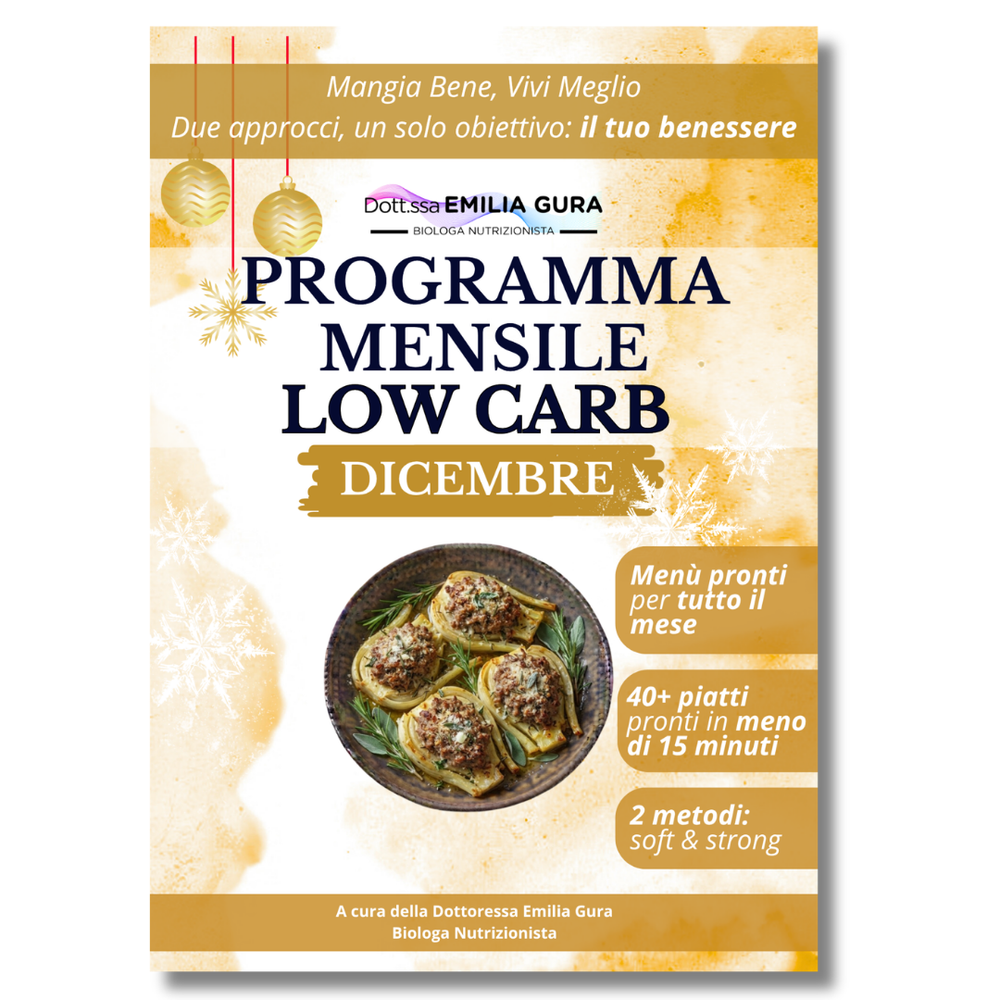 Programma mensile con Menù (DICEMBRE)