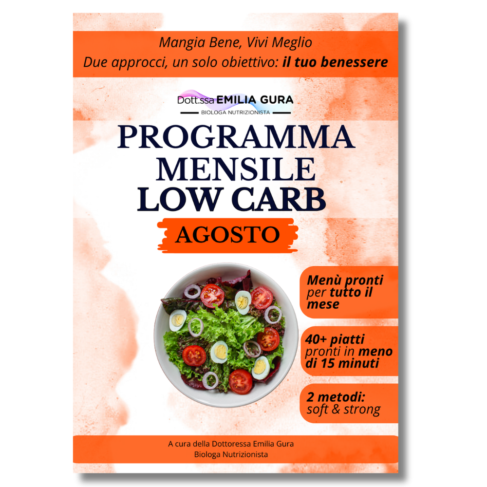 Monthly Program with Menu (AUGUST)
