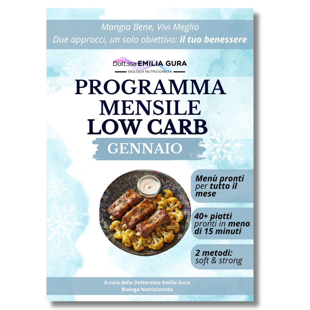 Programma mensile con Menù (GENNAIO)