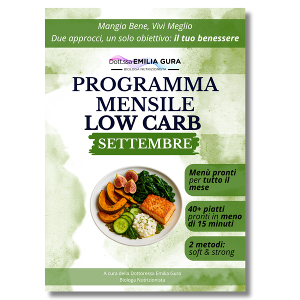 Programma mensile con Menù (SETTEMBRE)