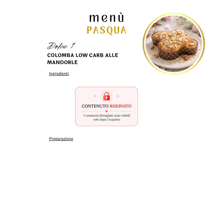Holiday Menus - Easter and Easter Monday