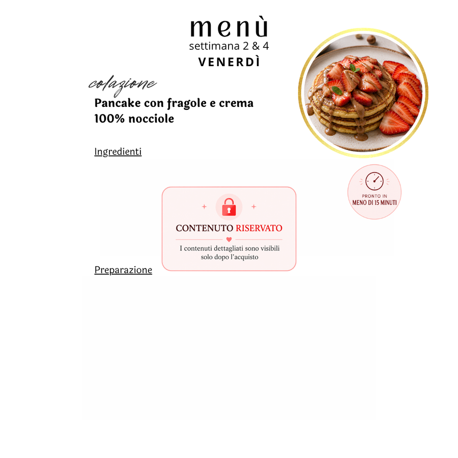 Monthly program with Menu (JUNE)