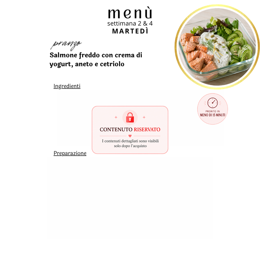 Monthly Program with Menus (MAY)