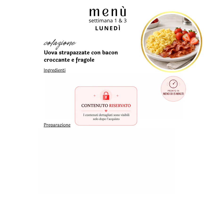 Monthly Program with Menu (APRIL)