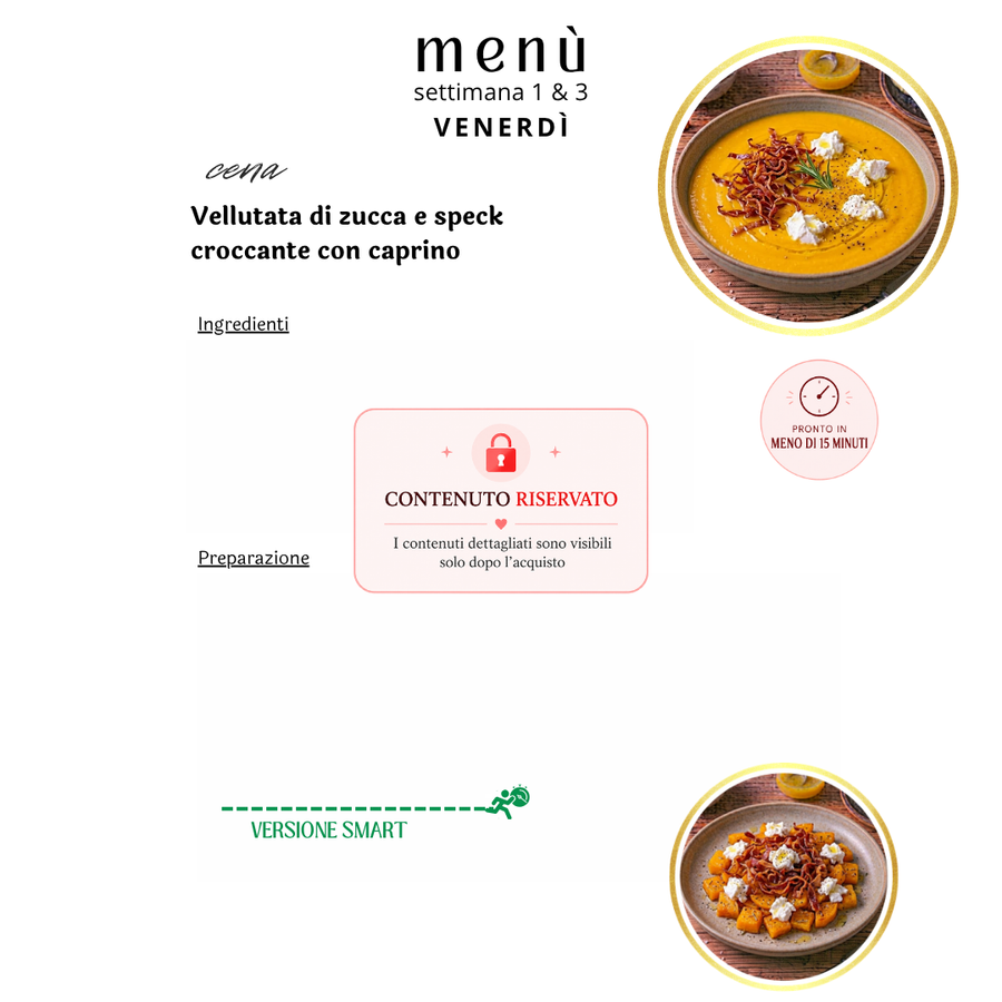 Monthly Program with Menu (NOVEMBER)