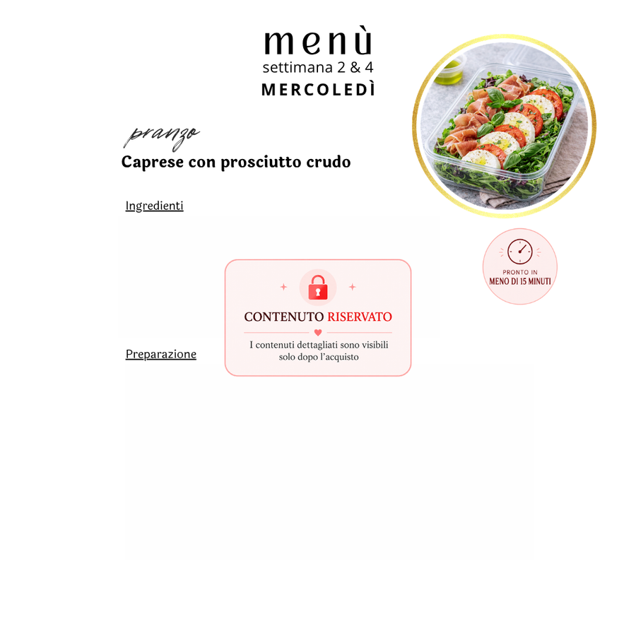 Monthly Program with Menu (APRIL)