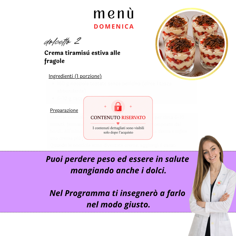 Monthly program with Menu (JUNE)